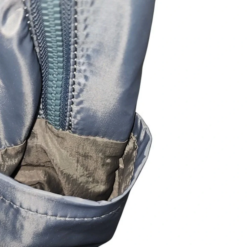 Urban Expressions Quilted‎ Fashion Backpack Blue Nylon Casual Chic Minimalist